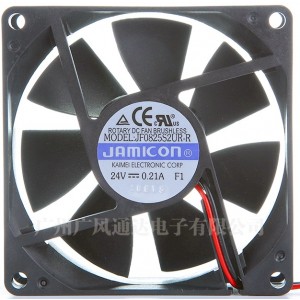 JAMICON JF0825S2UR-R 24V 0.21A 2wires Cooling Fan