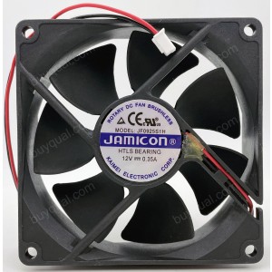 Jamicon JF0925S1H 12V 0.35A 2wires Cooling Fan
