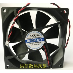 JAMICON JF0925S1SRBR 12V 0.32A 2wires Cooling Fan 