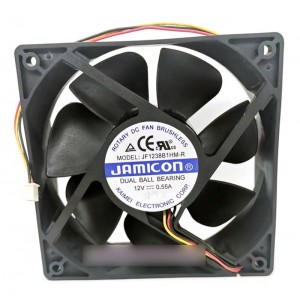JAMICON JF1238B1HM-R 12V 0.55A 2wires Cooling Fan