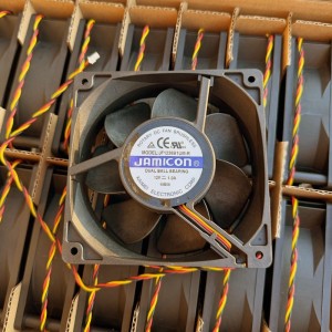 JAMICON JF1238B1UM-R 12V 1.0A 3wires Cooling Fan