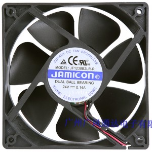 JAMICON JF1238B2LR-R 24V 0.14A 2wires Cooling Fan