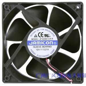 JAMICON JF1238S1LR-R 12V 0.21A 2wires Cooling Fan