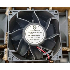 PELKO Motors K9238X24BPCB1b-7 24V 1.56A 2wires Cooling Fan