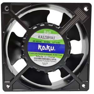 KAKU KA1238HA3 380V 0.07/0.06A Cooling Fan