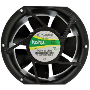 KAKU KA1725-2800D24B 24V 0.45A Cooling Fan 