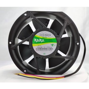 KAKU KA1725-3600D24B 24V 0.85A 3wires Cooling Fan