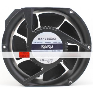 KAKU KA1725XA2 220/240V 0.28/0.24A 2wires Cooling Fan - Original New