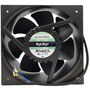 KAKU KA2072HA3 380V 0.16/0.18A 3wires Cooling Fan