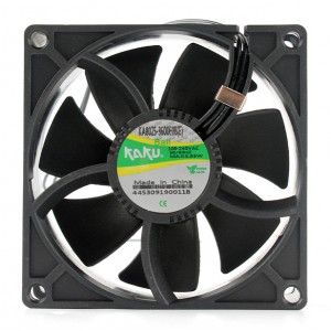 KAKU KA8025-3600E0B KA8025-3600E0B(E) 100-240V 2.53W 2wires Cooling Fan