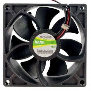 KAKU KA9225-3500D24B 24V 0.17A 2wires Cooling Fan