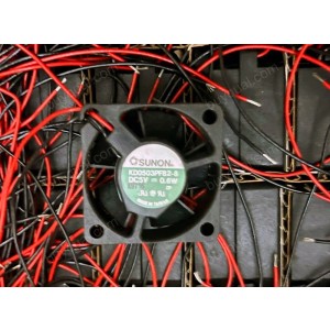 SUNON KD0503PFB2-8 5V 0.6W 2wires Cooling Fan