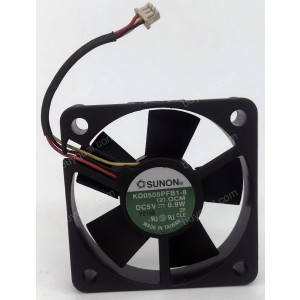 SUNON KD0505PFB1-8 5V 0.9W 3wires Cooling Fan