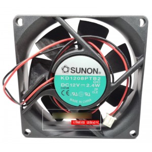 SUNON KD1208PTB2 12V 2.4W 2wires Cooling Fan