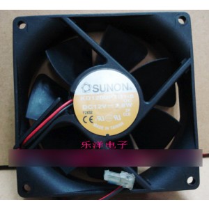 SUNON KD1209PTB1-6 12V 2.8W 2wires cooling fan