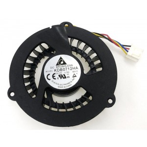 DELTA KDB0712HA 12V 0.70A 4wires Cooling Fan 