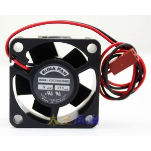 ELINA FAN KDC050420MB 5V 210mA 2wires Cooling Fan