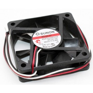 SUNON KDE0506PHV2 5V 0.9W 3wires Cooling Fan