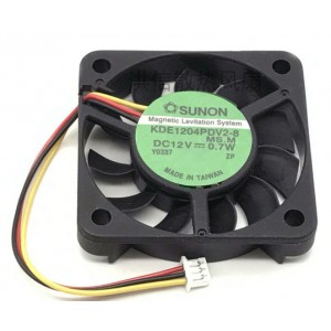 SUNON KDE1204PDV2-8 12V 0.7W 3wires Cooling Fan