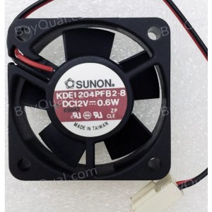 Sunon KDE1204PFB2-8 12V 0.6W 2wires Cooling Fan