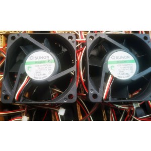 SUNON KDE1206PKV2 12V 0.8W 1.2W 3wires Cooling Fan