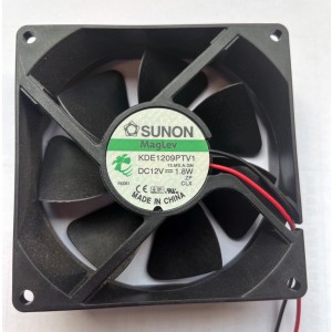 SUNON KDE1209PTV1 12V 1.8W 2.2W 2wires 3wires Cooling Fan - Picture need