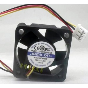 JAMICON KF0310H1HSAR 12V 1.5W 3wires Cooling Fan 