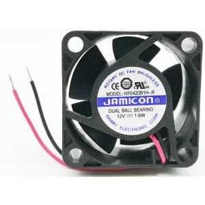 JAMICON KF0420B1H-R 12V 1.6W 2wires Cooling Fan 
