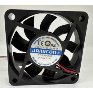 JAMICON KF0615H2M-R 24V 2.3W 2wires Cooling Fan 