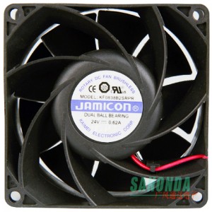 JAMICON KF0838B2SRPR 24V 0.62A 2wires Cooling Fan