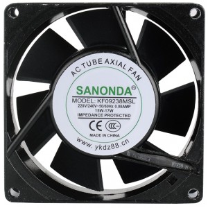 SANONDA KF09238MSL 220/240V 0.08A Cooling Fan