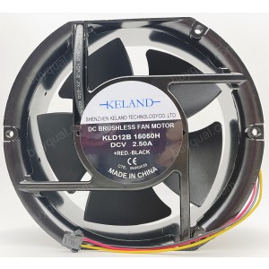 KELAND KLD12B 15050H 12V 2.50A 3wires Cooling Fan