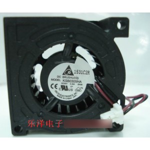 DELTA KSB0305HA 3015 5V 0.3A 2wires Cooling Fan