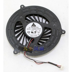 DELTA KSB06105HA-AJ83 5V 0.40A 3wires Cooling Fan