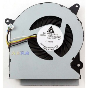 DELTA KSB08505HC-A01 5V 0.60A 4wires Cooling Fan