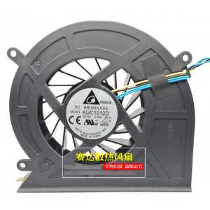 Delta KUC1012D-BF22 12V 0.75A 4wires Cooling Fan 