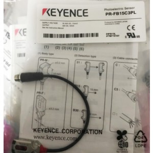 KEYENCE PR-FB15C3PL Photoelectric Switch Sensor