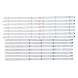 Sony LB55049 V0_01 / LB55049 V1_01 (LB55049 V0-01 / LB55049 V1-01 ) LED Backlight Strips (14 Strips)