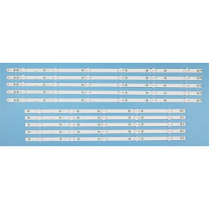 Philips LB58003 V0_01 LB58003 V1_01 LED Backlight Strips for TPT580F2-PU1L.Q - 10 Strips