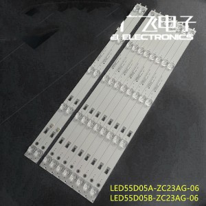 Haier LED55D05A-ZC29AG-02T LED55D05B-ZC29AG-02T LED Backlight Strips for LS55A51 LU55K82G LC546PU2L02 - 10 Strips
