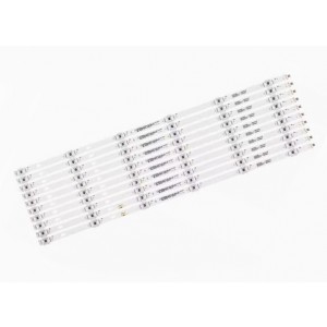 Hitachi 30358006003 30358006004 LED58D06A-ZC29AG-05 LED58D06B-ZC29AG-05 LED Backlight Strips (10 Strips) 58C61