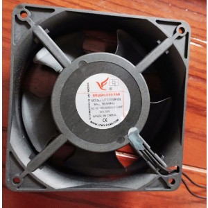 LIFENG LF12038HBL 220V 0.12A 2wires Cooling Fan 
