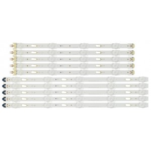 Samsung BN96-34791A / BN96-34792A (34707A, LM41-00117B, LM41-00117C) LED Strips - 10 Strips