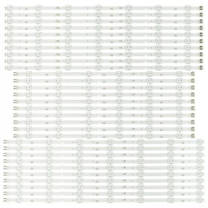 Samsung BN96-40788A LM41-00342A LM41-00343A LM41-00344A S_KU6.4/6.5K_78_FL32_L7 M6 R7 LED Backlight Strips - 30 Strips