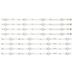 Samsung LM41-00360A LM41-00359A BN96-37296A BN96-37297A  V5DN-480SMA-R4 V5DN-480SMB-R4 2015SVS48_FHD_FCOM L4 R4 LED Backlight Strips - 8 Strips