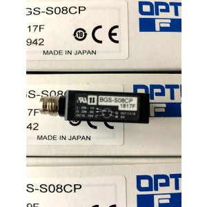 OPTEX BGS-S08CP Photoelectric Switch Sensor - Original New