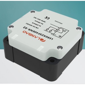 LANBAO LE80XZSF40DNO-D Inductive Sensor Square Proximity Switch