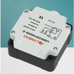 LANBAO LE80XZSF40LUM-D Square Sensor Inductive Proximity Switch