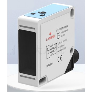 LANBAO PTF-DM3DNO-E2 Retro Reflection Sensor Switch