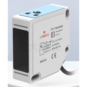 LANBAO PTF-TM10DNO Through Beam Photoelectric Sensor Switch
